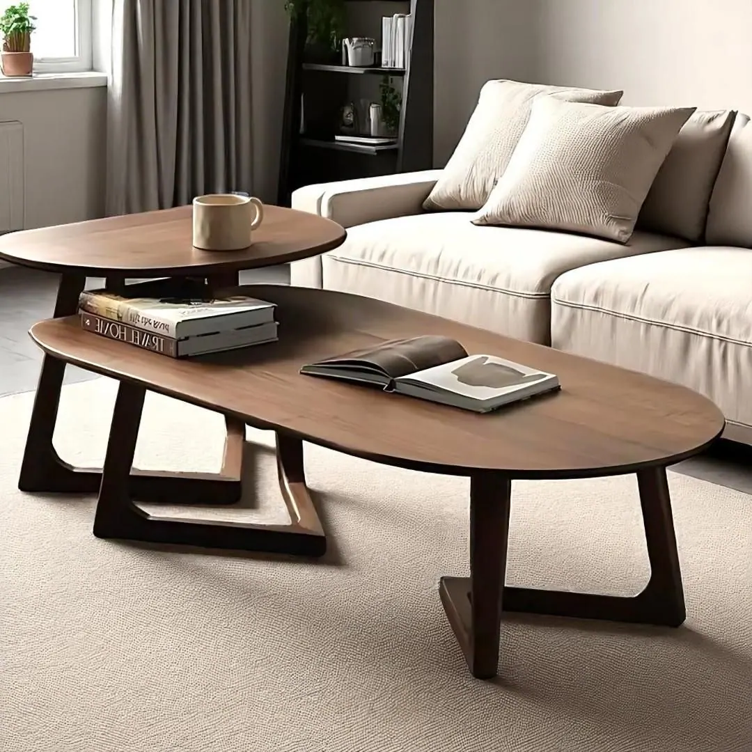 Center Table 01 — custom table made to order by Woodflex Designs, Surat