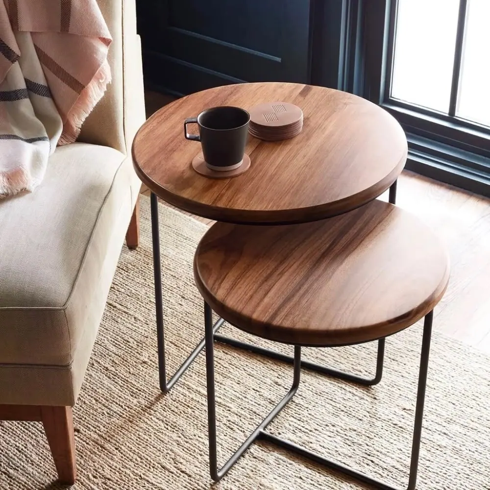 Center Table 04 — custom table made to order by Woodflex Designs, Surat