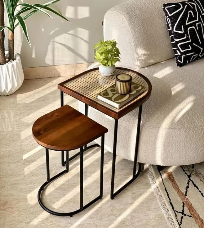 Center Table 05 — custom table made to order by Woodflex Designs, Surat