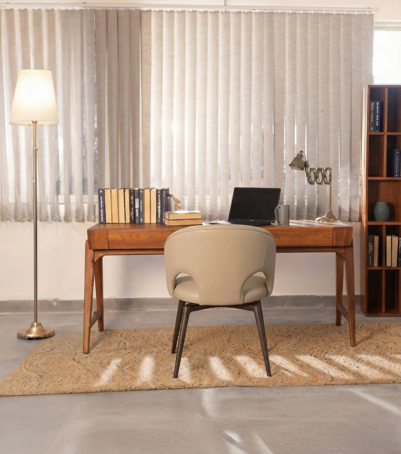 WFC Dining 04 — custom dining chair made to order by Woodflex Designs, Surat