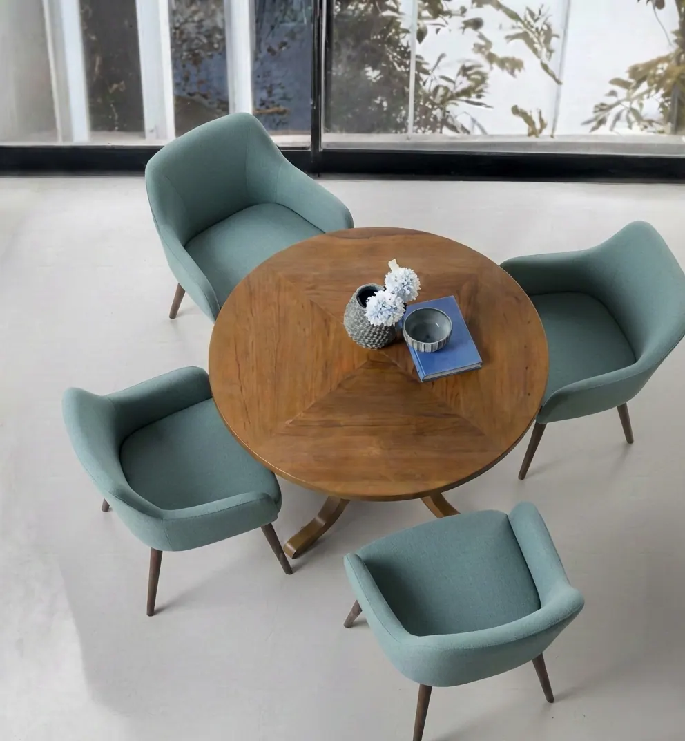 WFC Dining 06 — custom dining chair made to order by Woodflex Designs, Surat