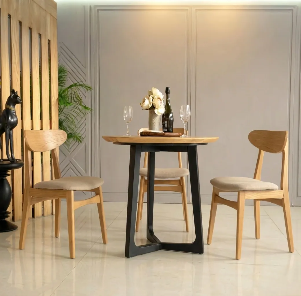 WFC Dining 08 — custom dining chair made to order by Woodflex Designs, Surat
