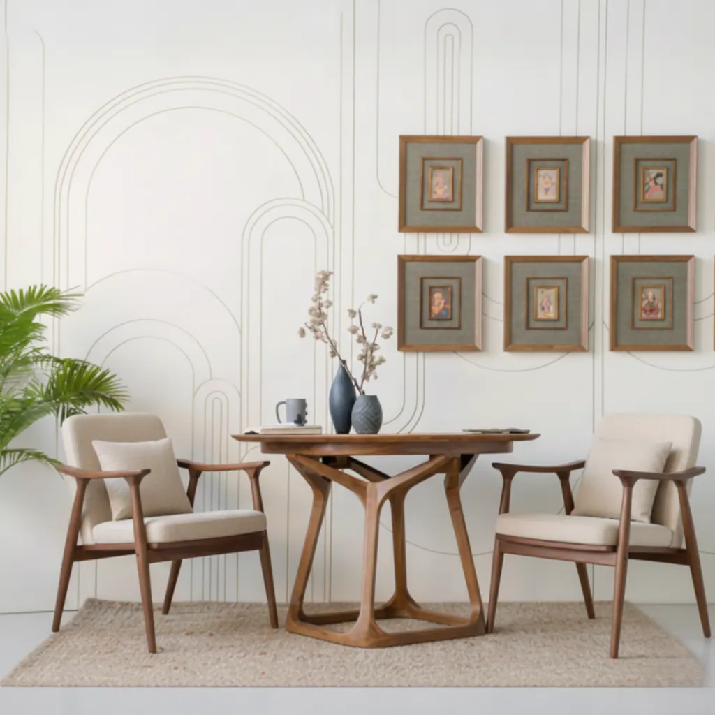 WFC Dining 11 — custom dining chair made to order by Woodflex Designs, Surat