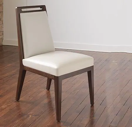 WFC Dining 12 — custom dining chair made to order by Woodflex Designs, Surat