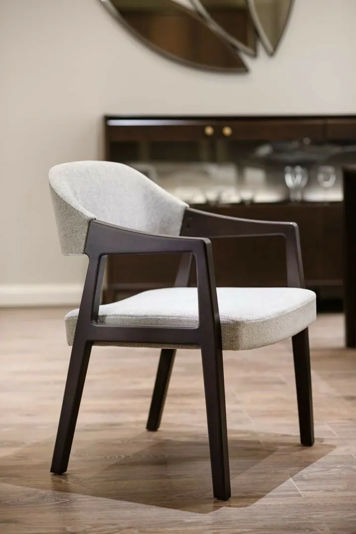 WFC Dining 16 — custom dining chair made to order by Woodflex Designs, Surat