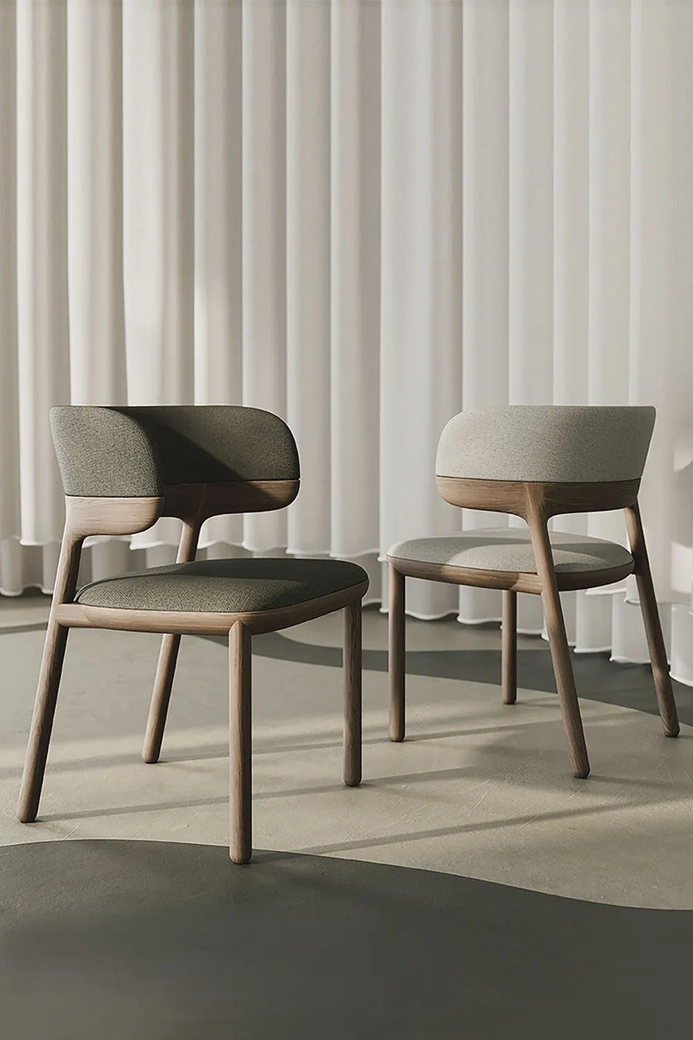 WFC Dining 19 — custom dining chair made to order by Woodflex Designs, Surat