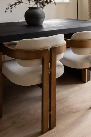 WFC Dining 22 — custom dining chair made to order by Woodflex Designs, Surat