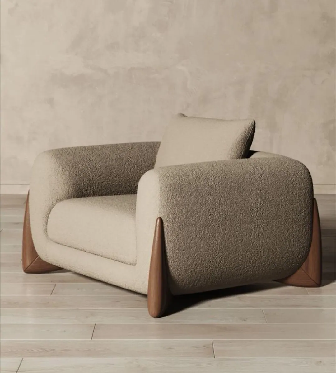 Lounge 08 — custom lounge chair made to order by Woodflex Designs, Surat