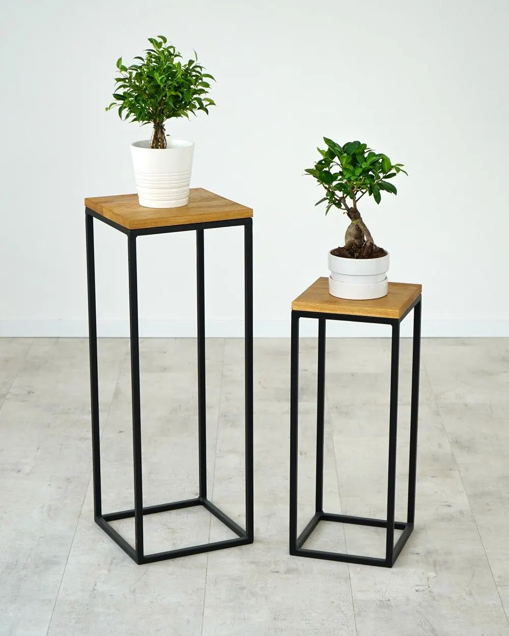 Plant Stand 08 — custom planter stand made to order by Woodflex Designs, Surat