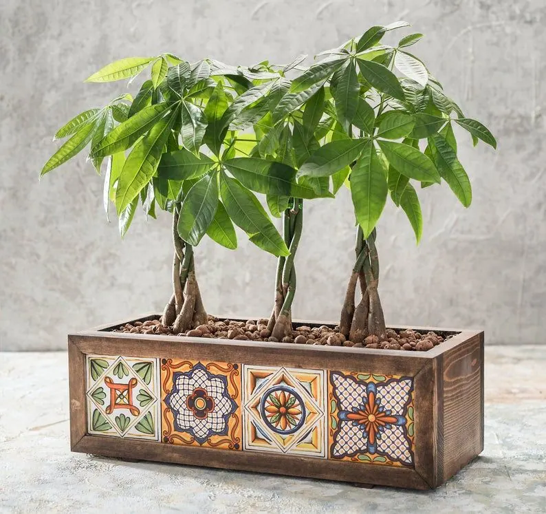 Plant Stand 13 — custom planter stand made to order by Woodflex Designs, Surat