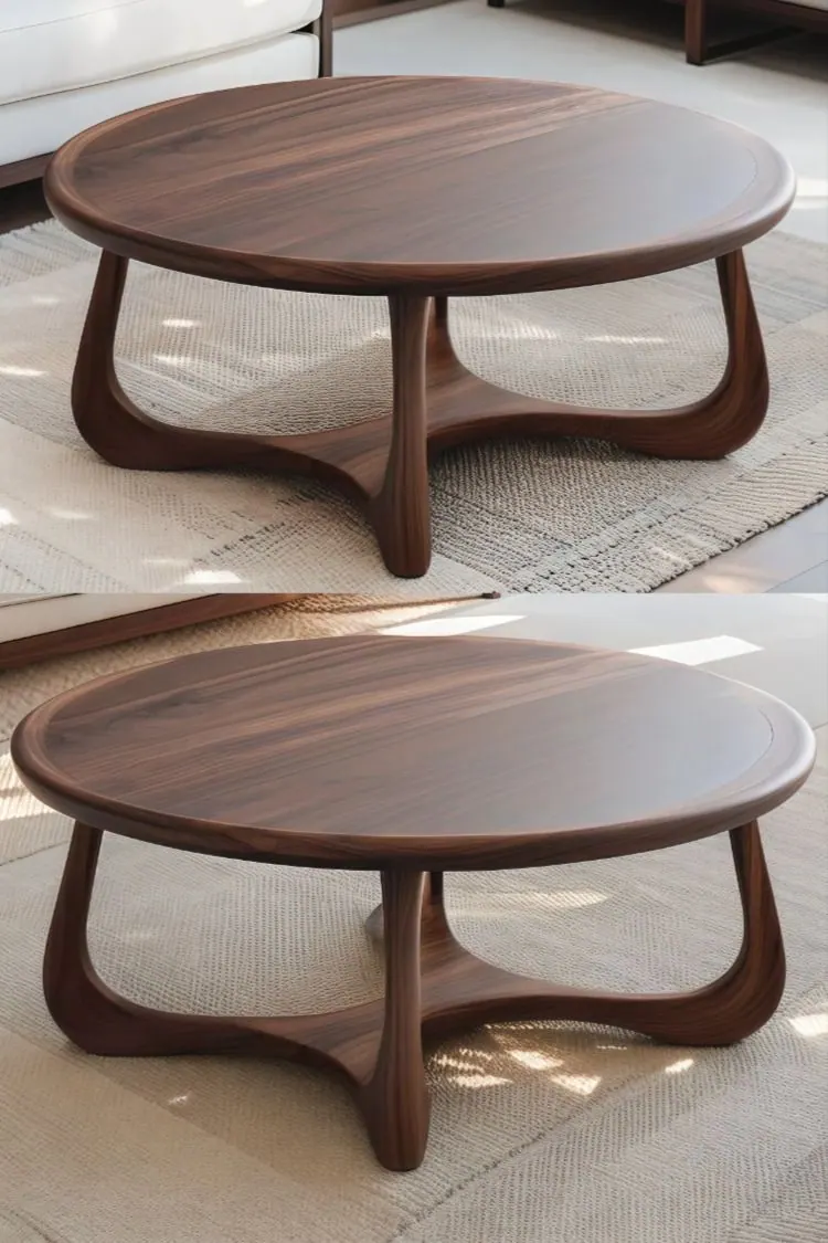 Center Table 23 — custom table made to order by Woodflex Designs, Surat