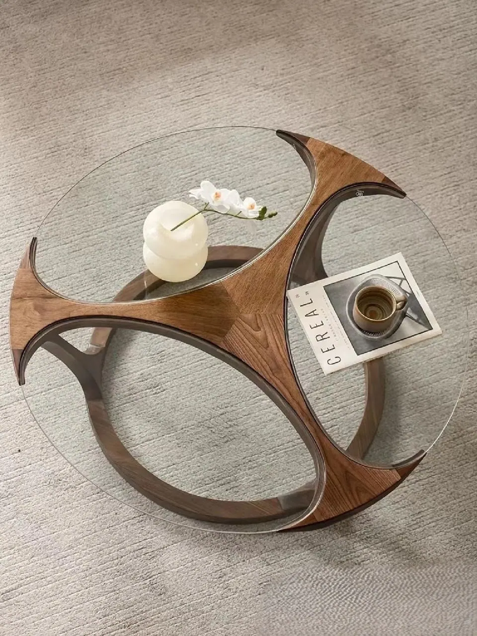 Center Table 27 — custom table made to order by Woodflex Designs, Surat