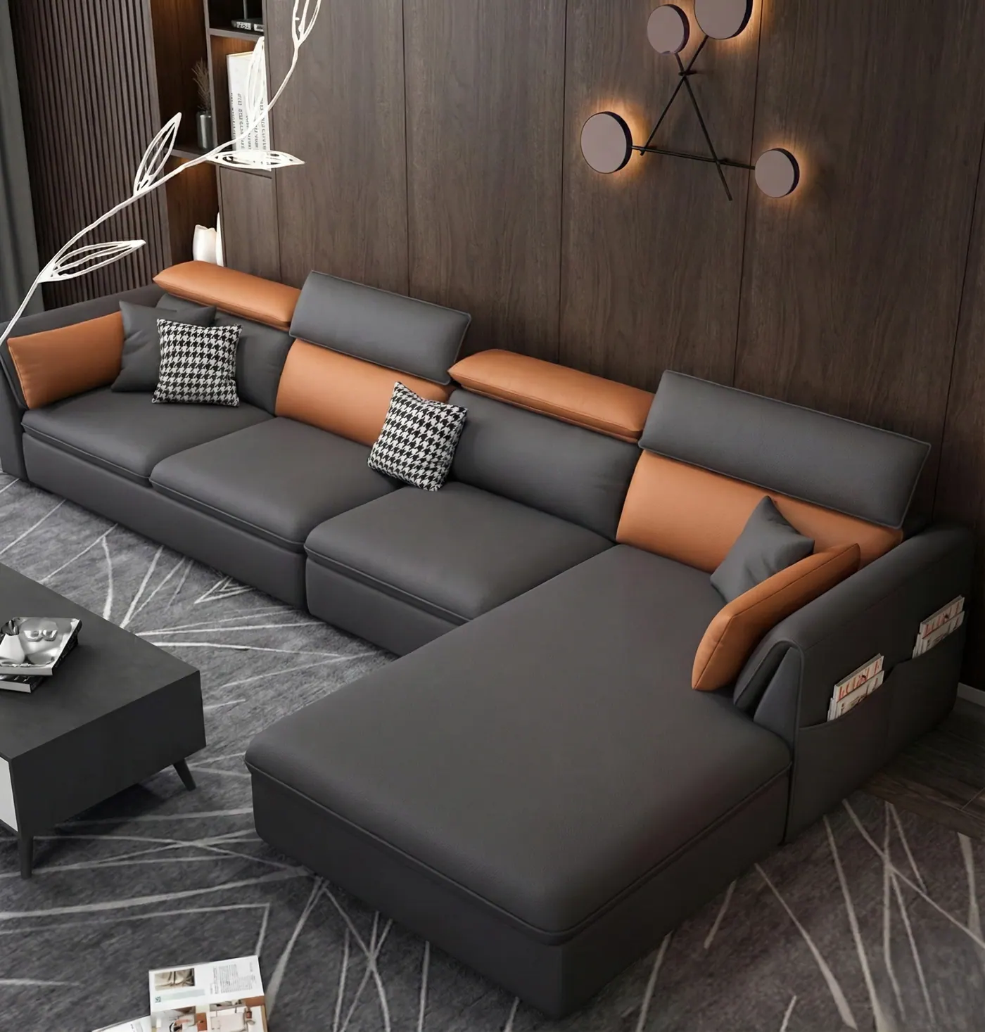 Woodflex Designs Sofa 01 — custom sofa made to order by Woodflex Designs, Surat