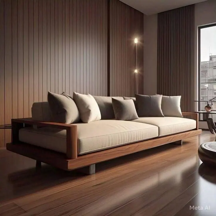 Woodflex Designs Sofa 23 — custom sofa made to order by Woodflex Designs, Surat
