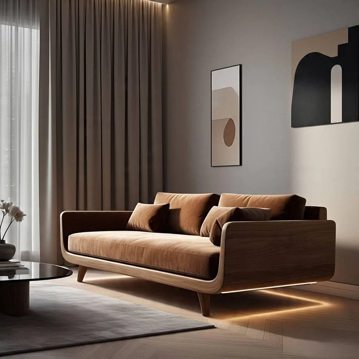 Woodflex Designs Sofa 35 — custom sofa made to order by Woodflex Designs, Surat