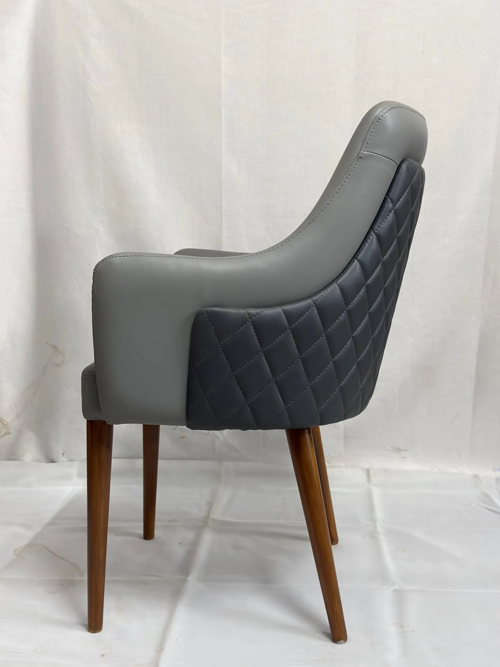 Custom chair made by Woodflex Designs, photographed in a client's home